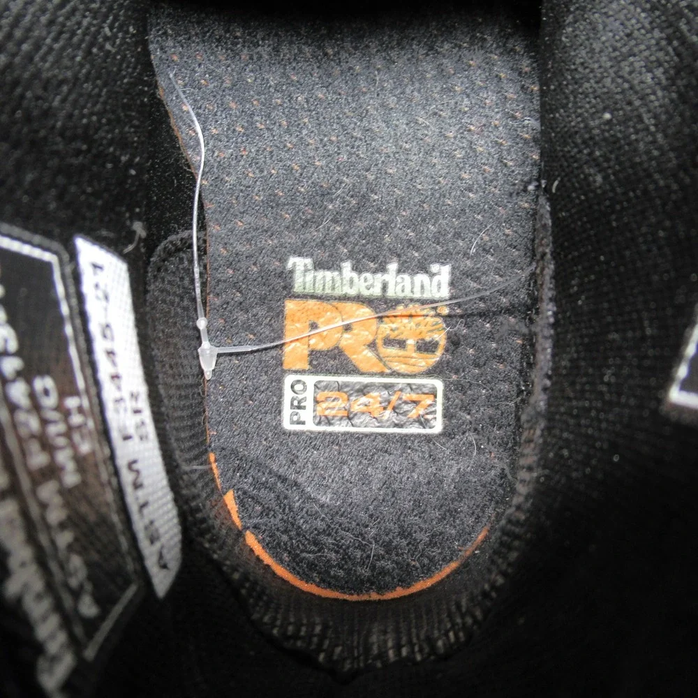 Timberland PRO Mens Boots 10.5M Black Slip Resistant Waterproof Safety‎ Toe Work